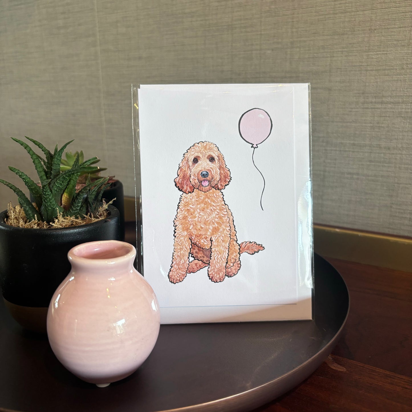 Pet Portrait Illustration Birthday Cards