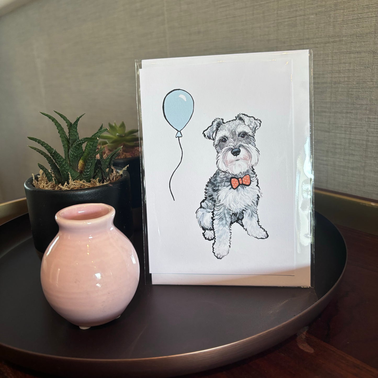 Pet Portrait Illustration Birthday Cards