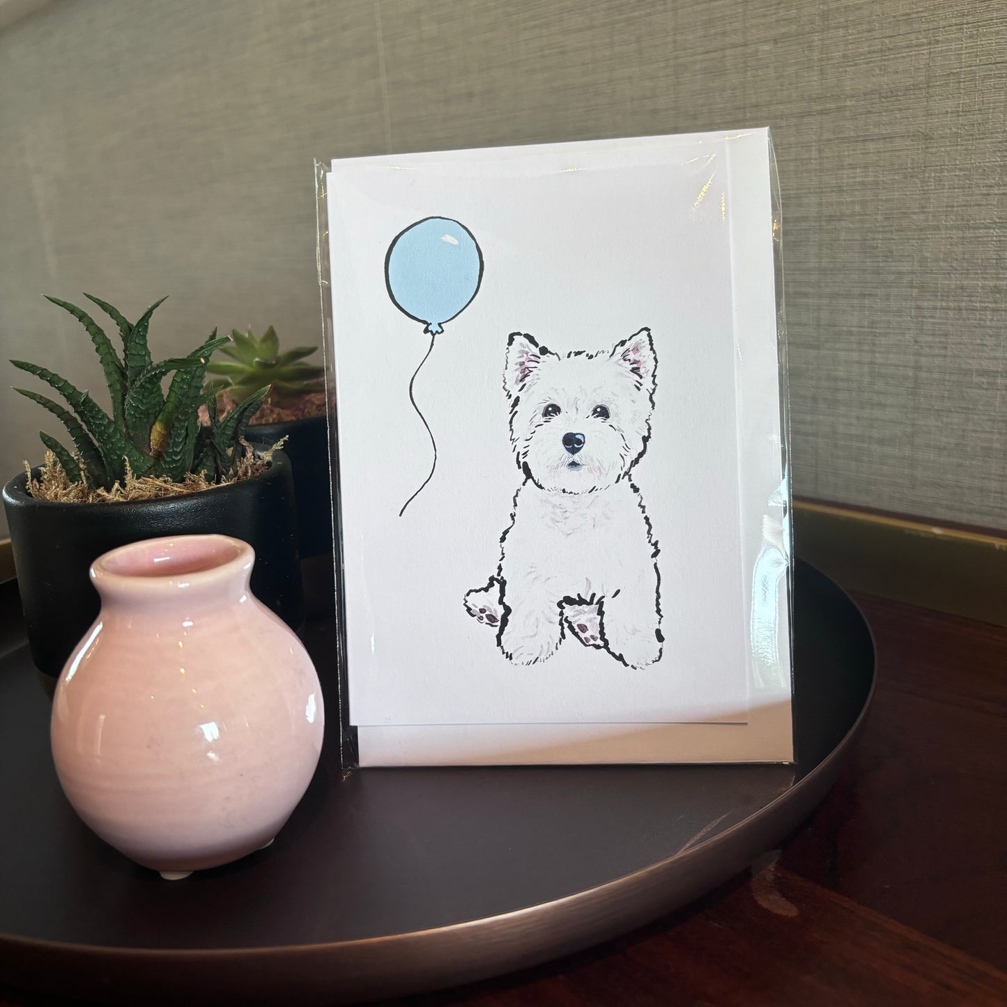 Pet Portrait Illustration Birthday Cards