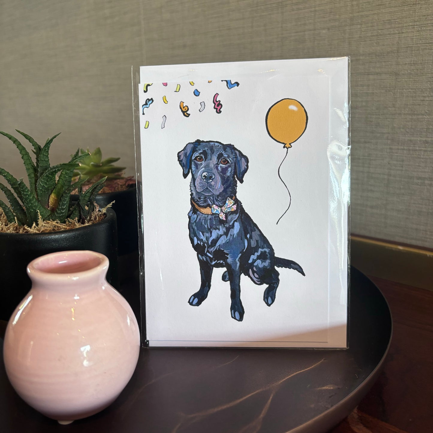 Pet Portrait Illustration Birthday Cards