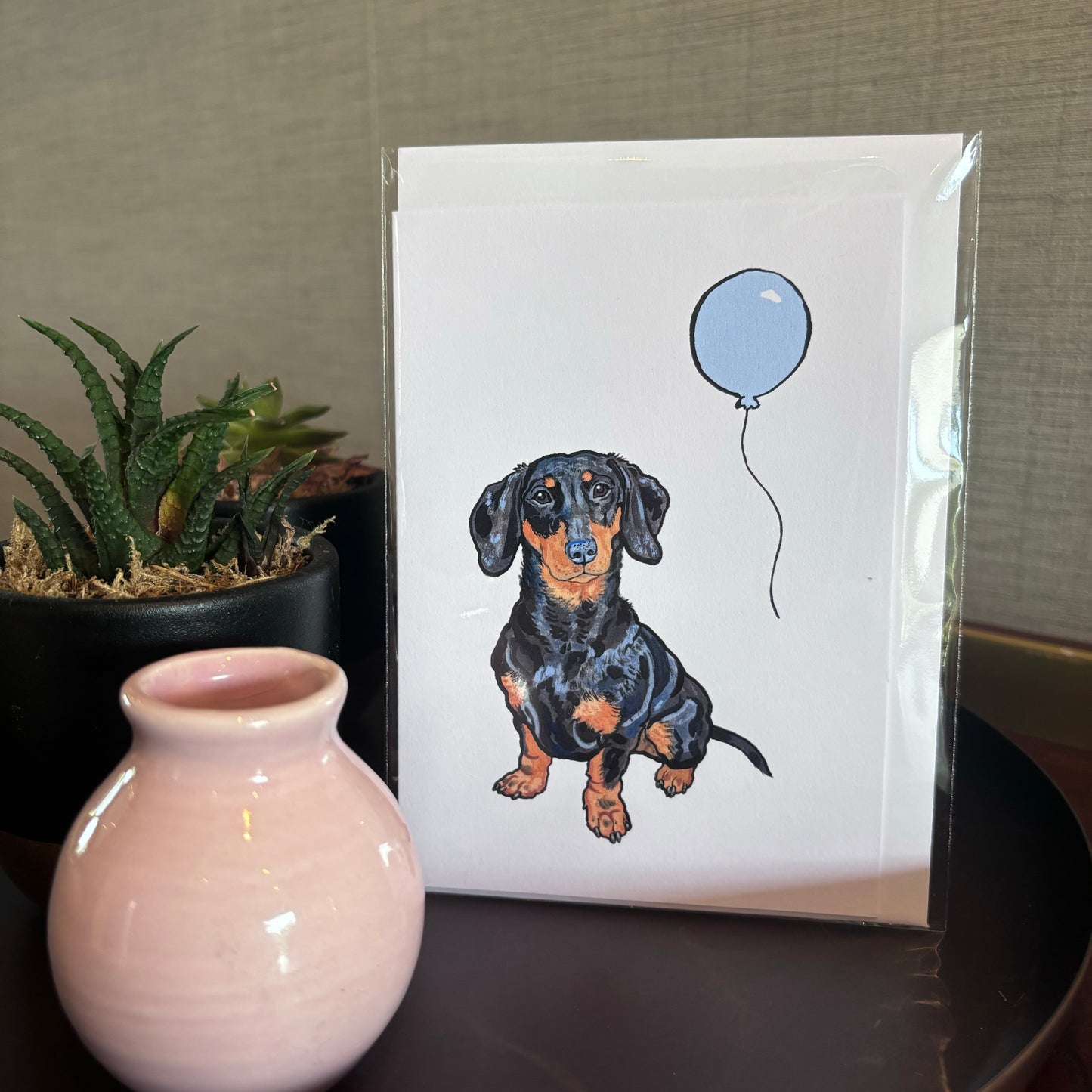 Pet Portrait Illustration Birthday Cards