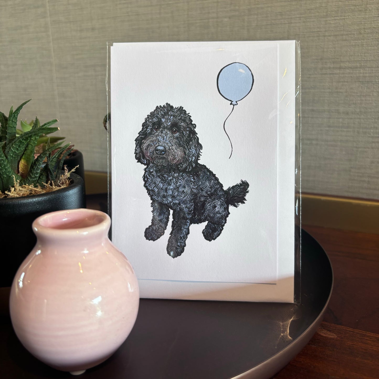 Pet Portrait Illustration Birthday Cards