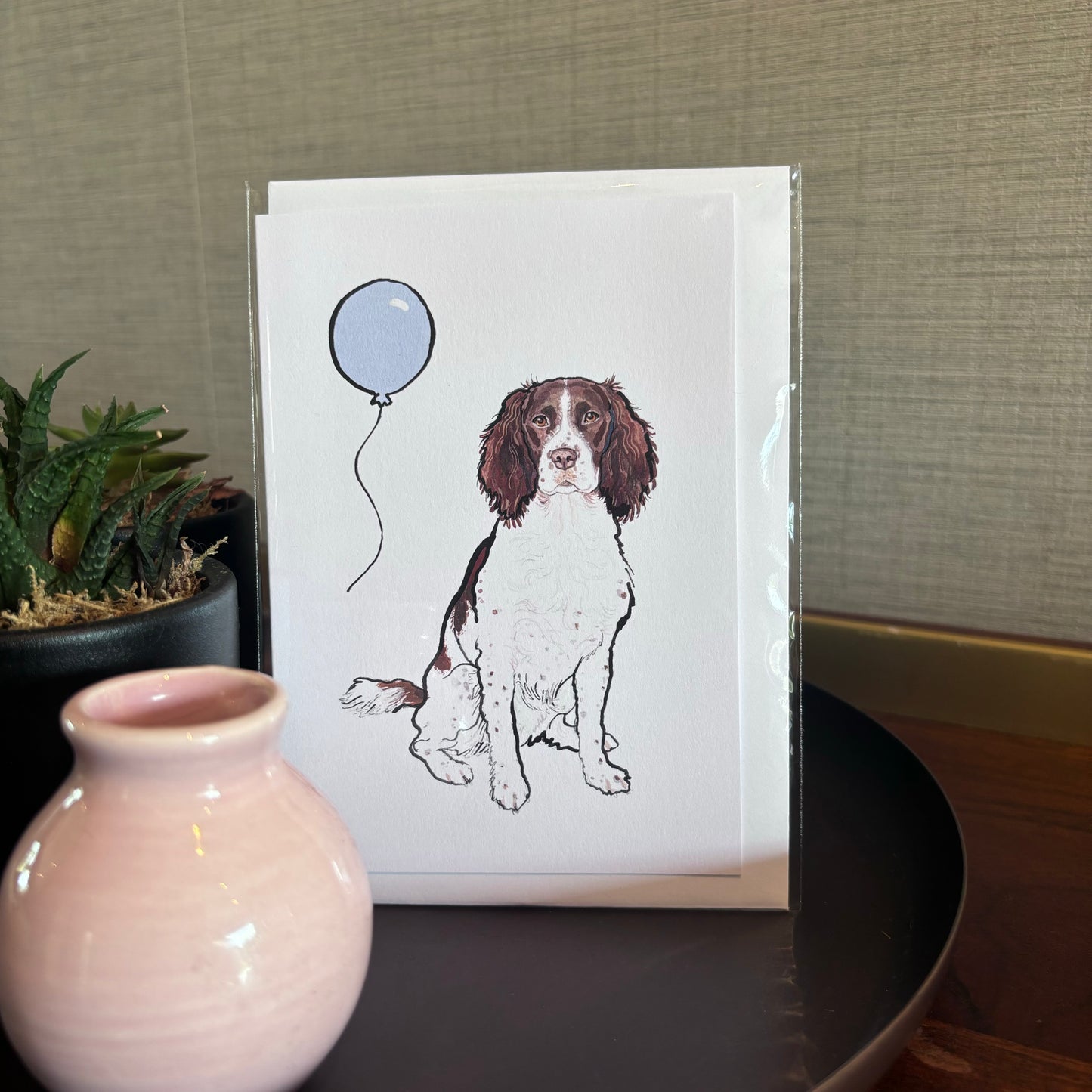 Pet Portrait Illustration Birthday Cards