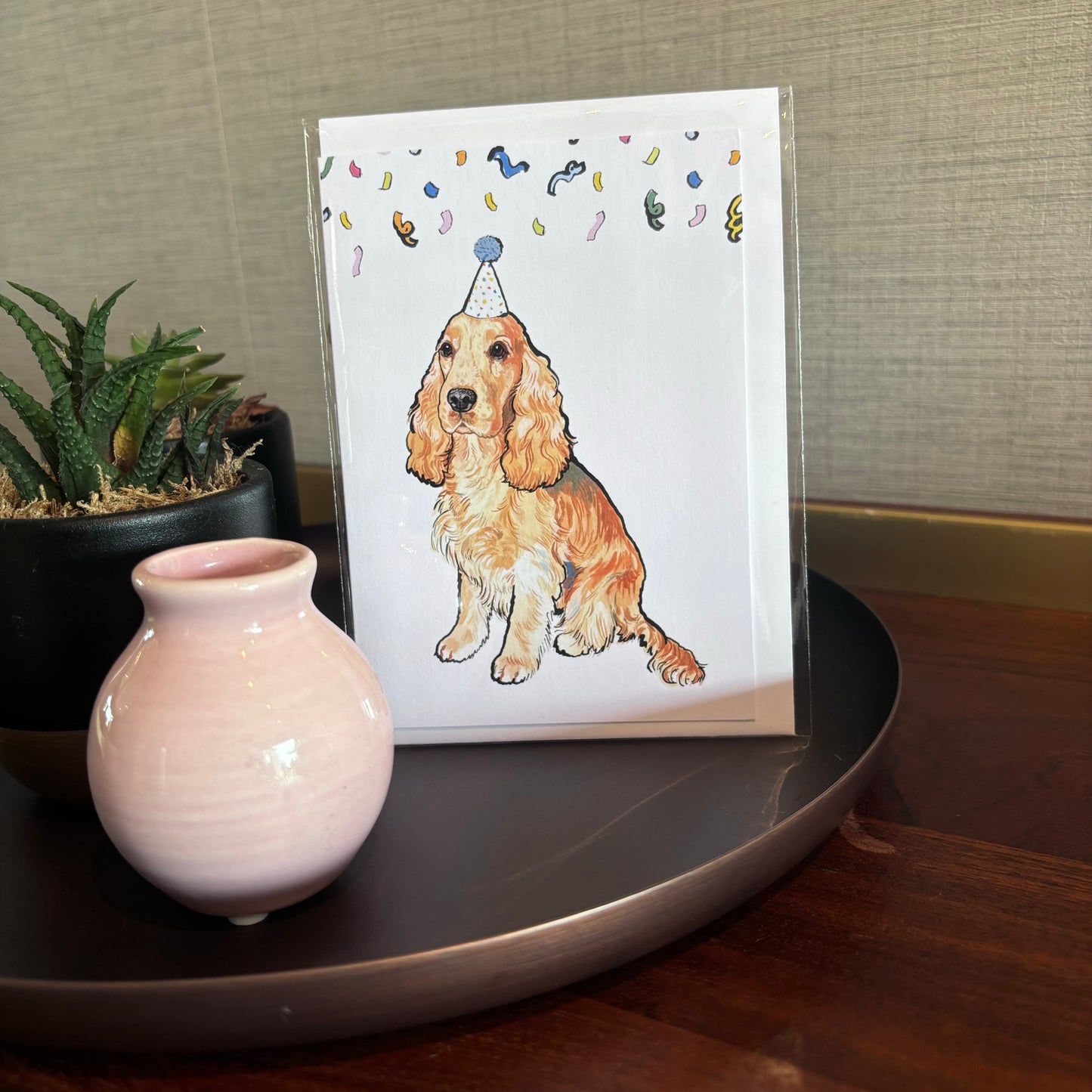 Pet Portrait Illustration Birthday Cards