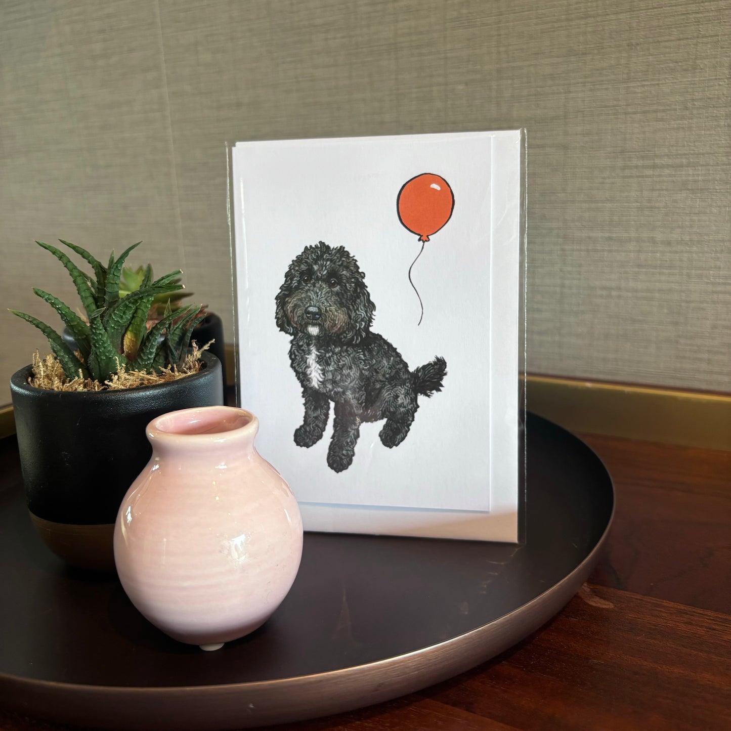 Pet Portrait Illustration Birthday Cards