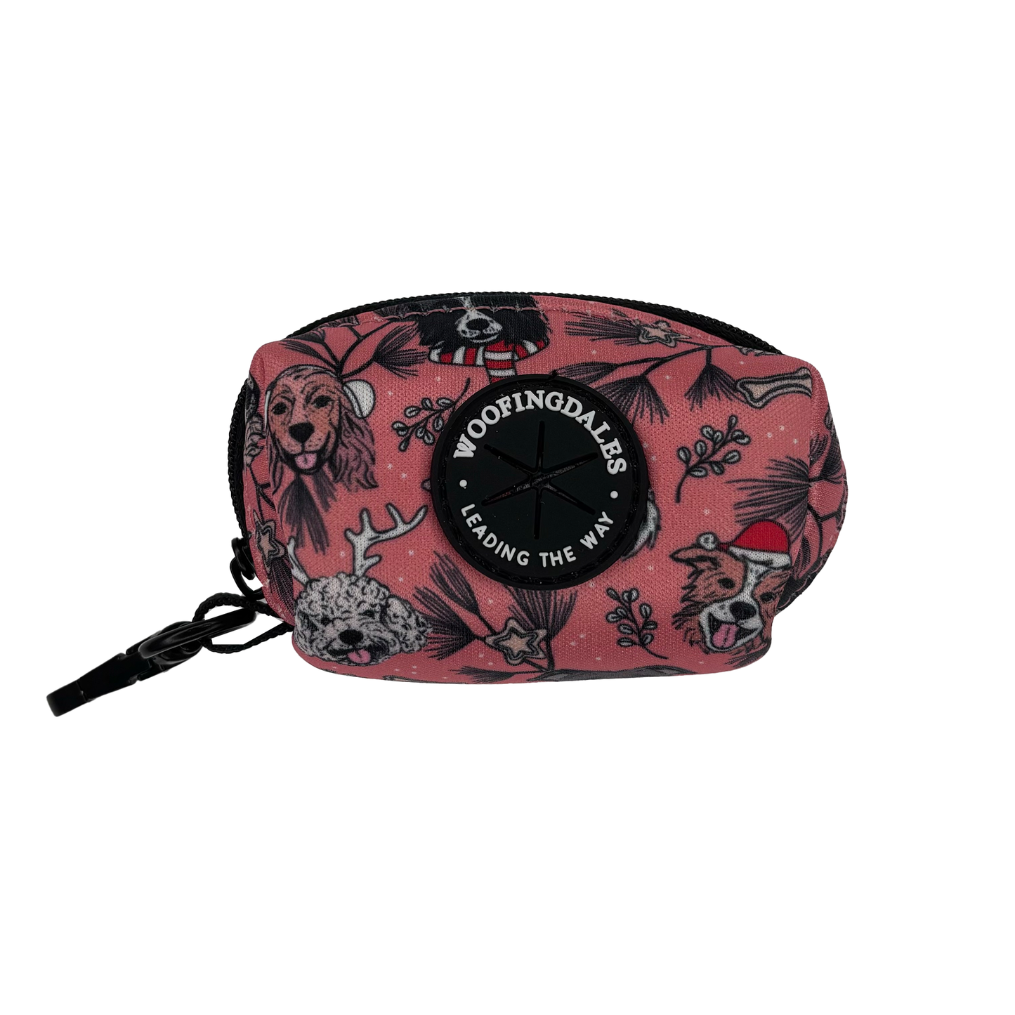 Image of Woofingdales festive product - 'Merry Paws' Christmas poop bag