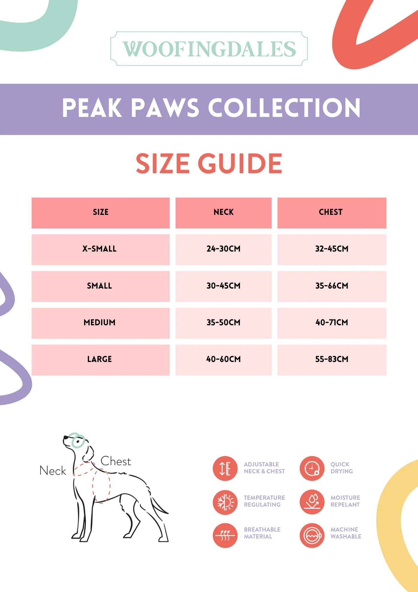 Peak Paws Harness - Violet