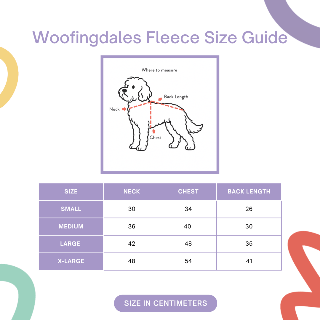 Dog Fleece - Green - Woofingdales.co.uk