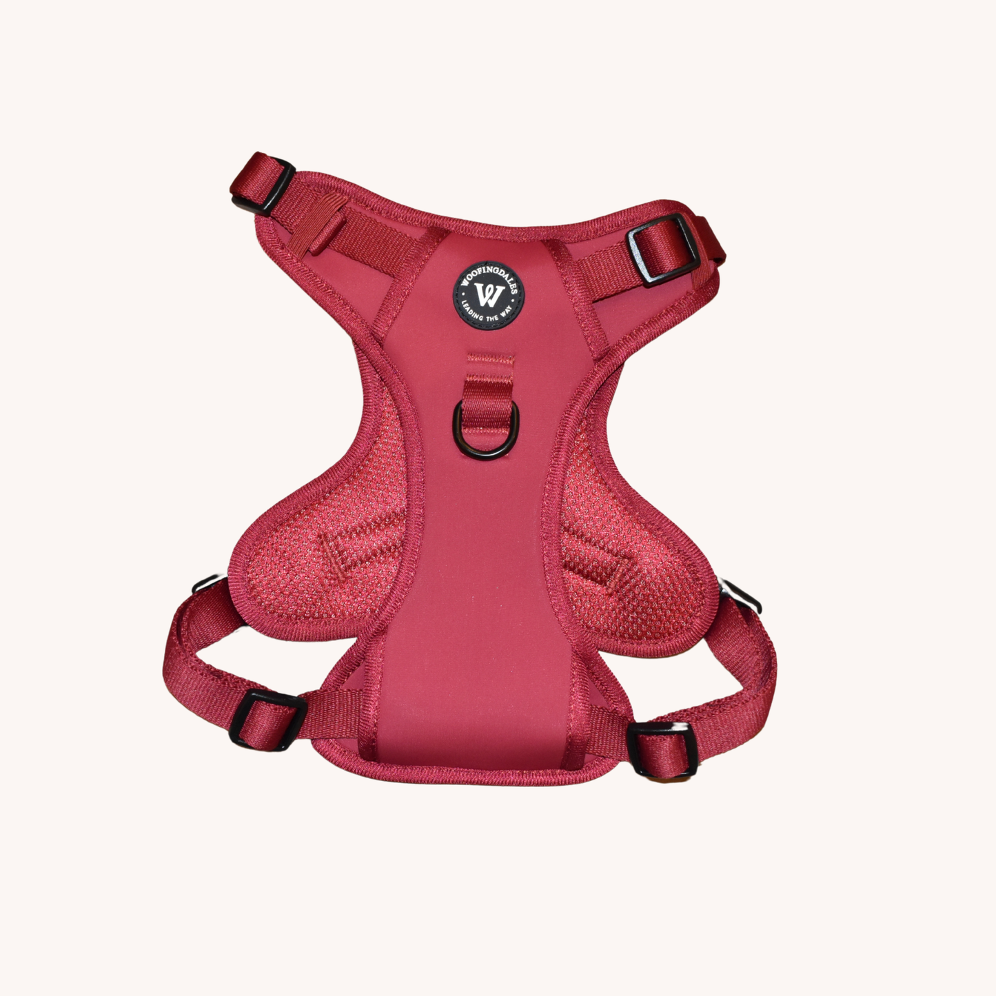 Peak Paws Harness - Burgundy