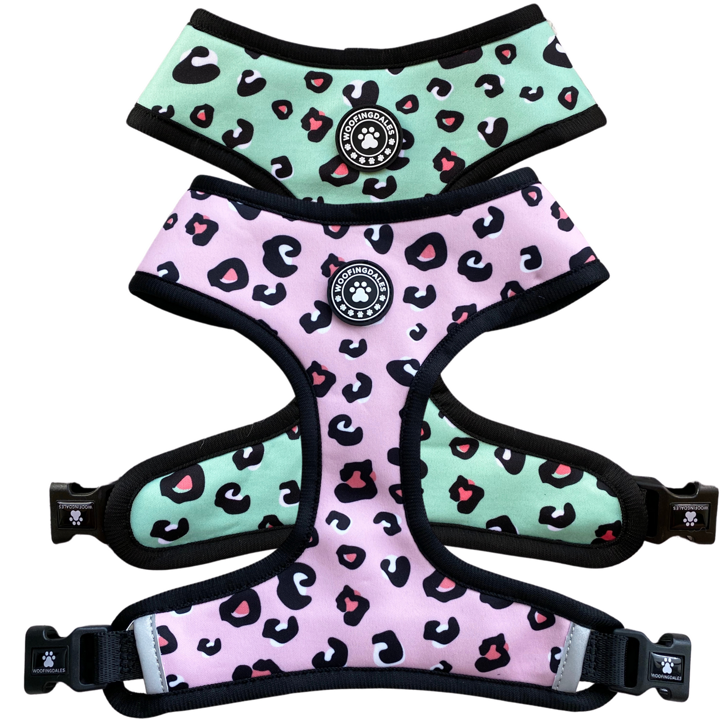 Leopard Reversible Harness