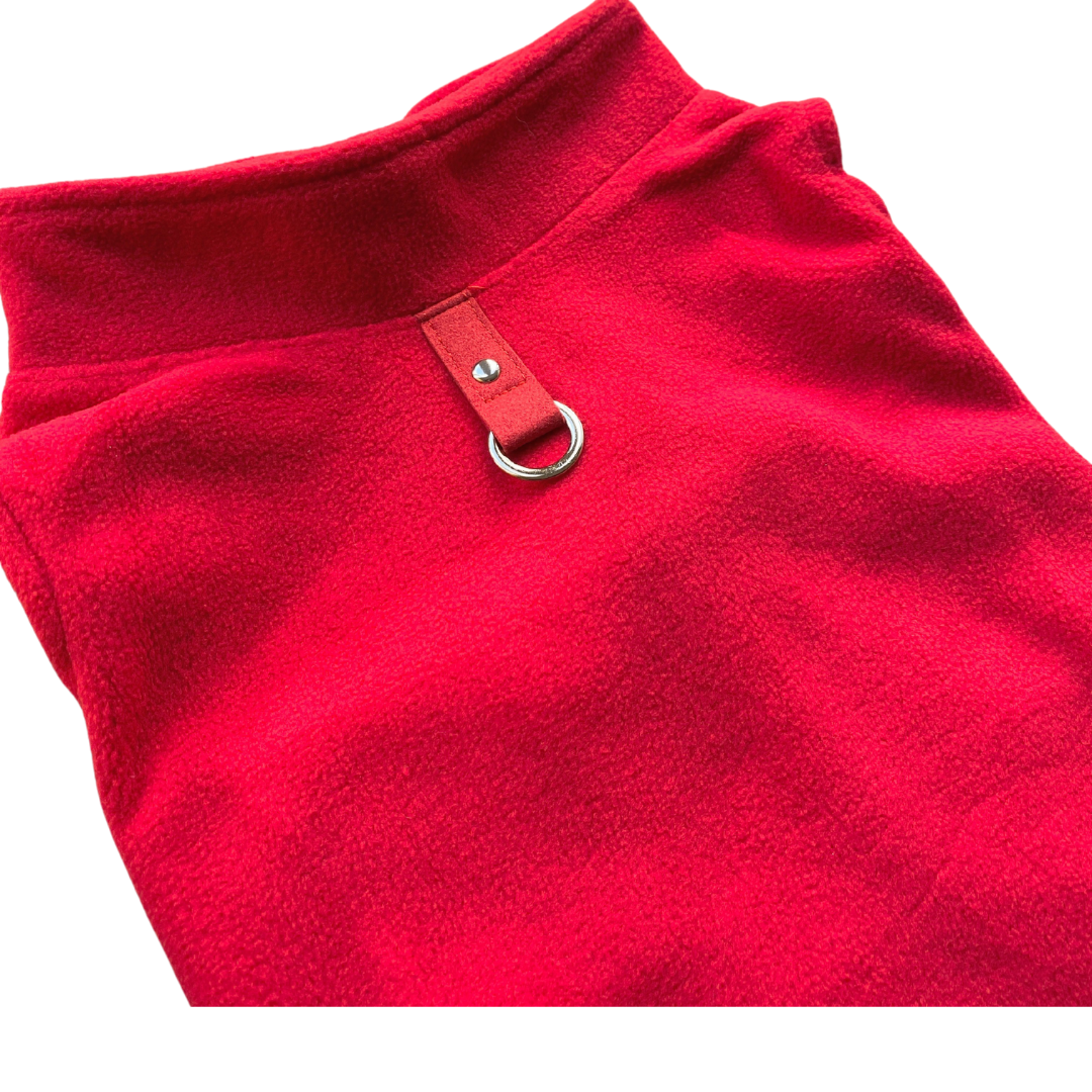 Dog Fleece - Red