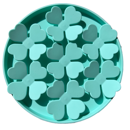 Woofingdales product - Floral Enrichment Mat (aqua)