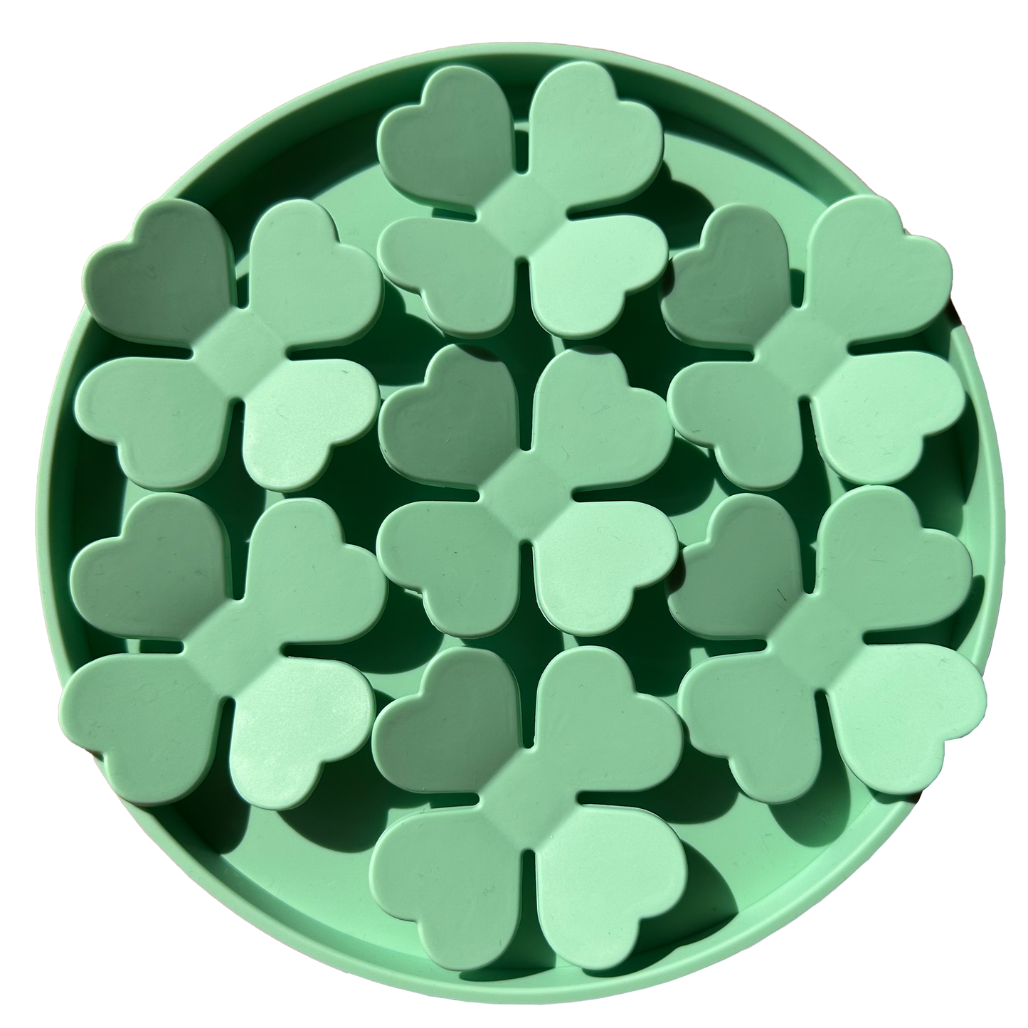 Woofingdales product - Floral Enrichment Mat (dark Green)