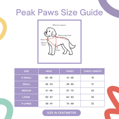 Peak Paws Harness - French Navy