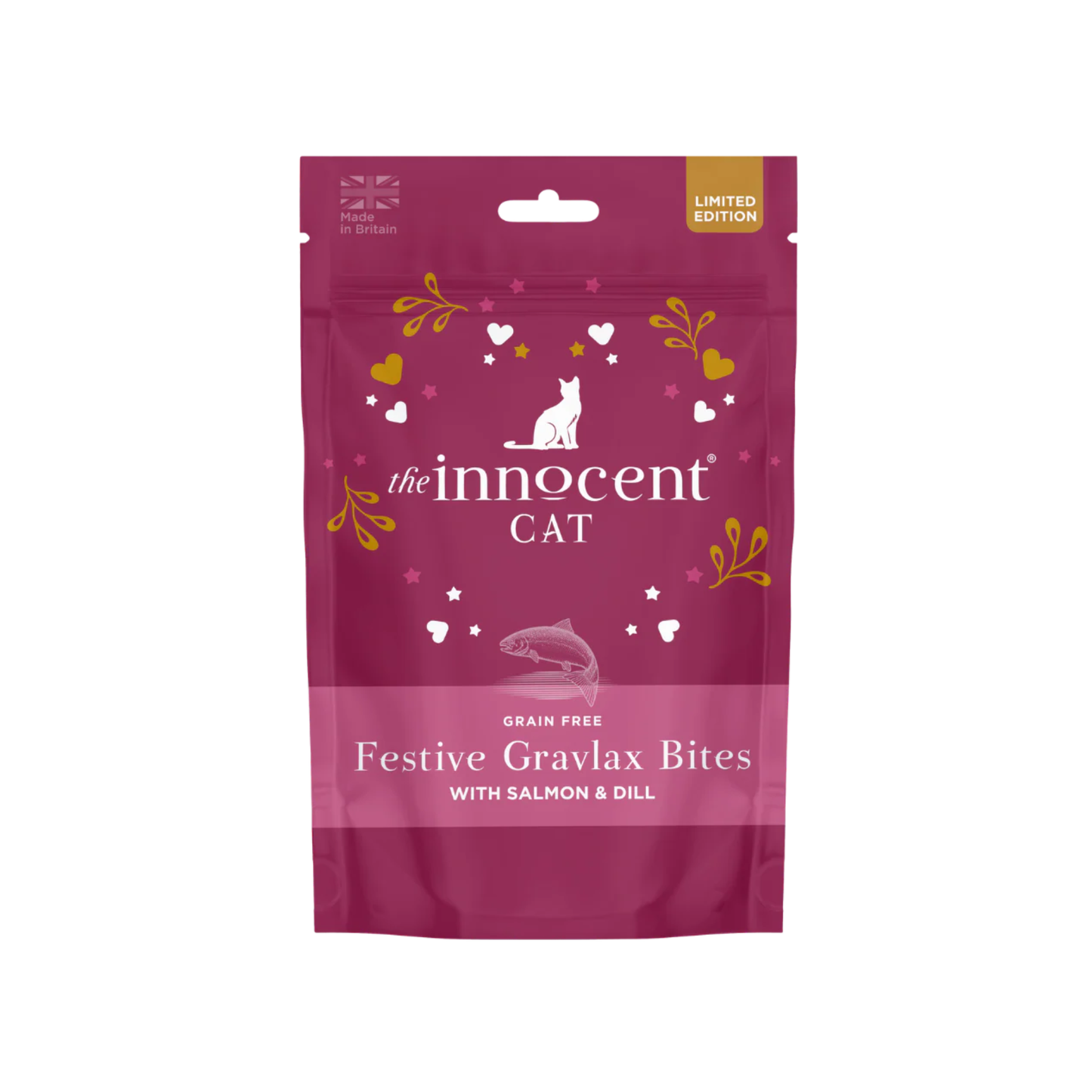 Innocent Cat - Festive Gravlax Bites