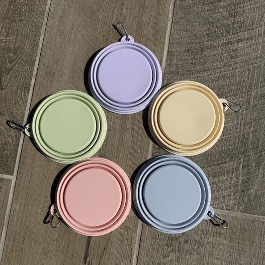 Collapsible Dog Bowls - Large - Woofingdales.co.uk