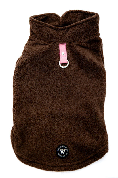 Dog Fleece - Brown - Woofingdales.co.uk