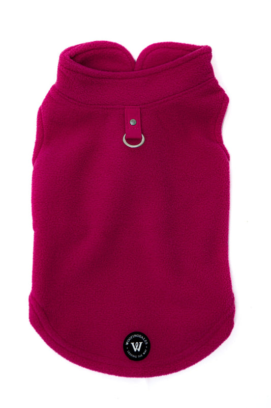 Dog Fleece - Pink - Woofingdales.co.uk