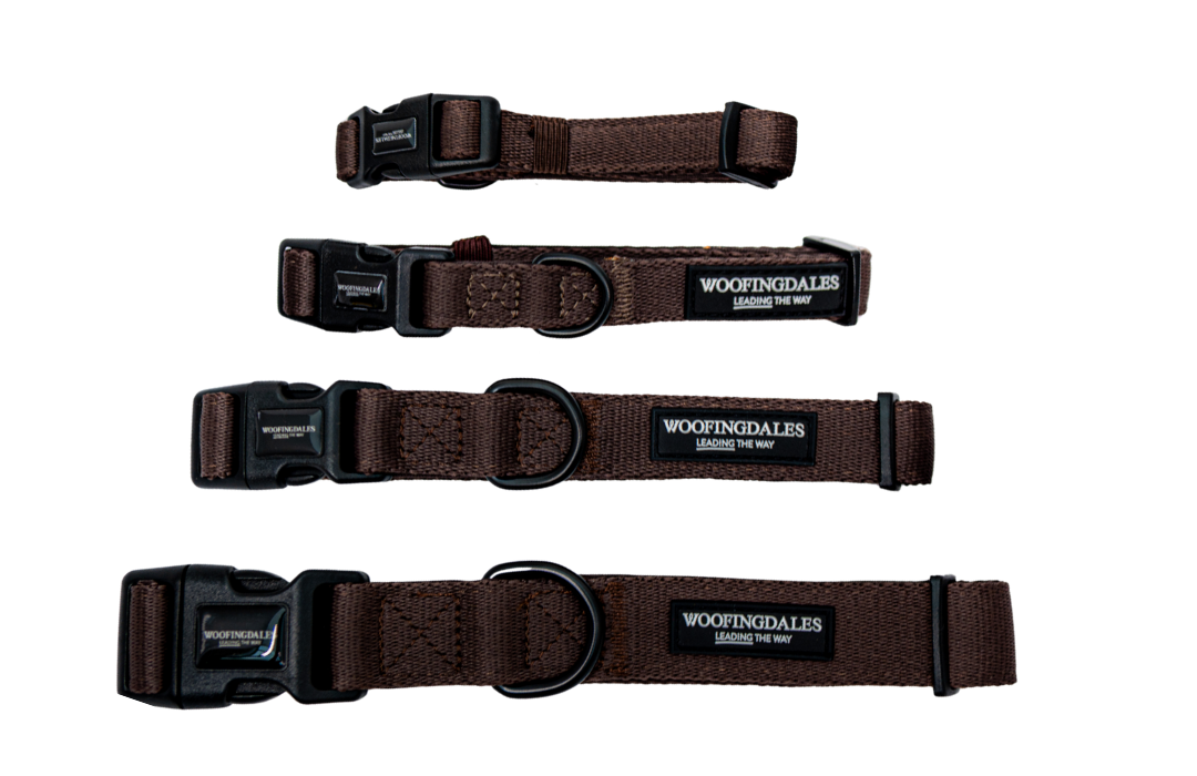 Peak Paws Collar - Espresso