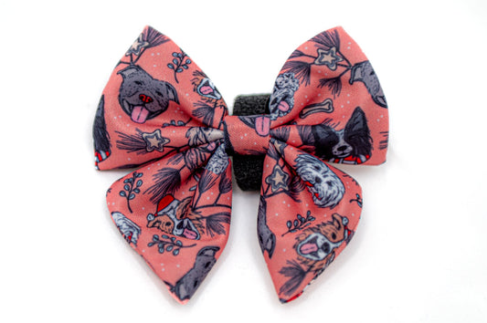 Merry Paws - Sailor Bow - Woofingdales.co.uk
