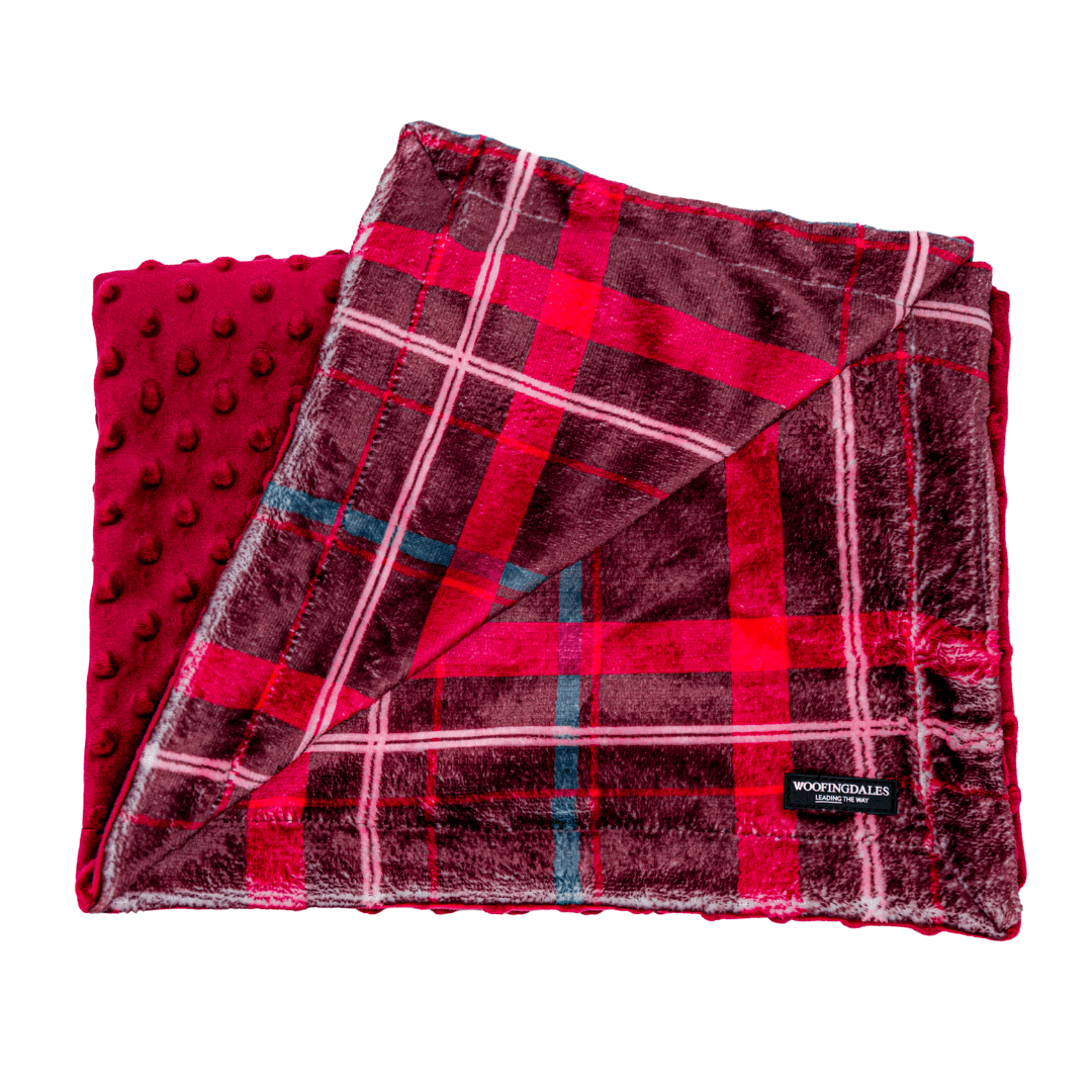 Mulberry Plaid Blanket - Woofingdales.co.uk
