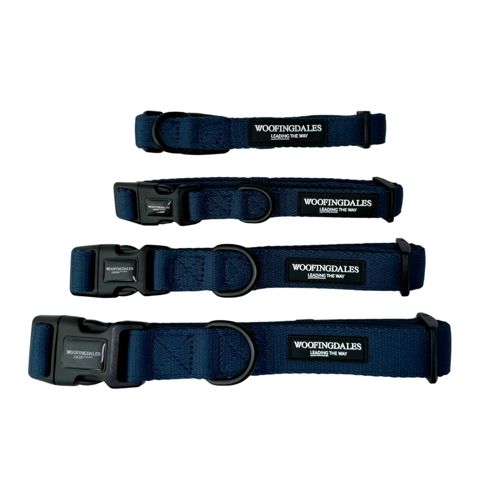 Peak Paws Collar - French Navy