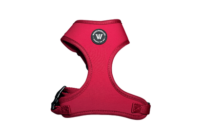 Peak Paws Adjustable Harness - Burgundy - Woofingdales.co.uk