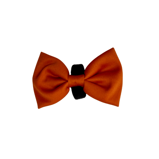 Peak Paws Bow Tie - Burnt Orange - Woofingdales.co.uk