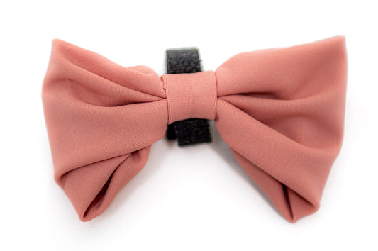 Peak Paws Bow Tie - Dusty Pink - Woofingdales.co.uk
