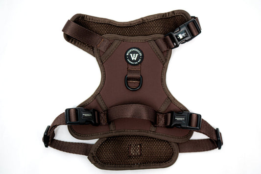 Peak Paws Harness - Espresso - Woofingdales.co.uk