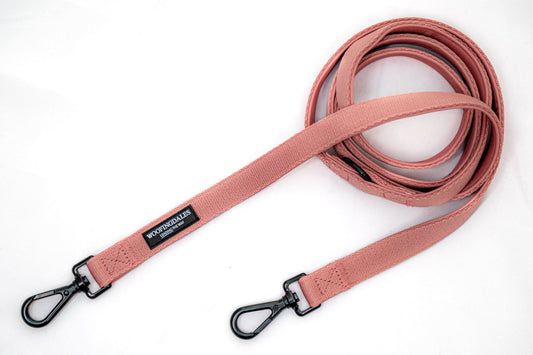 Peak Paws Multiway Leads - Dusty Pink - Woofingdales.co.uk