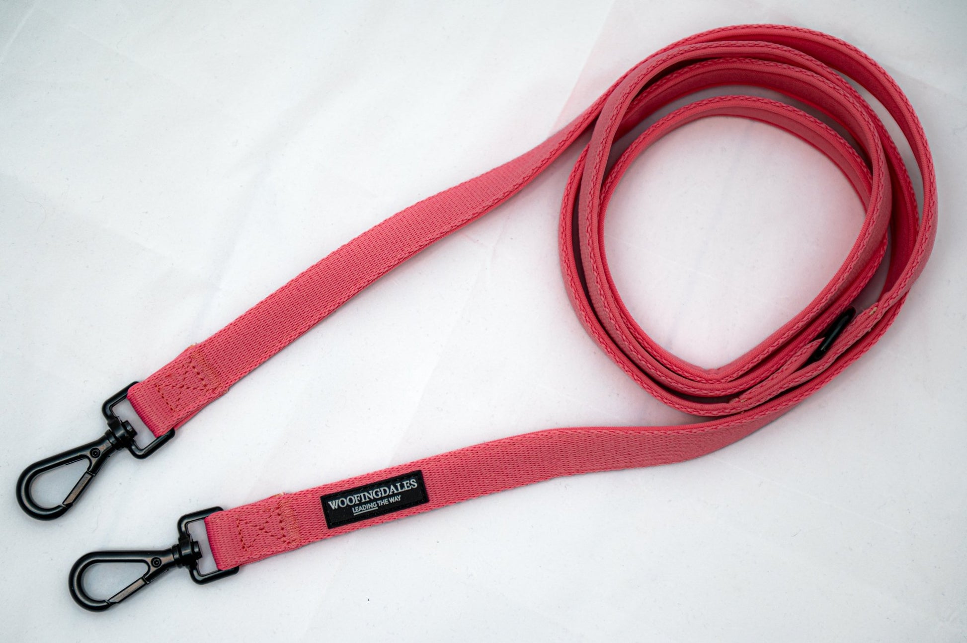 Peak Paws Multiway Leads - Fuchsia Pink - Woofingdales.co.uk