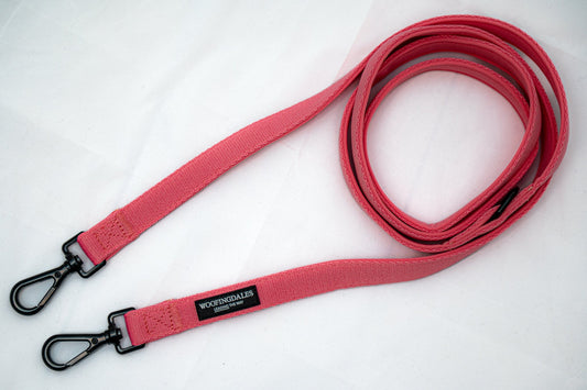 Peak Paws Multiway Leads - Fuchsia Pink - Woofingdales.co.uk