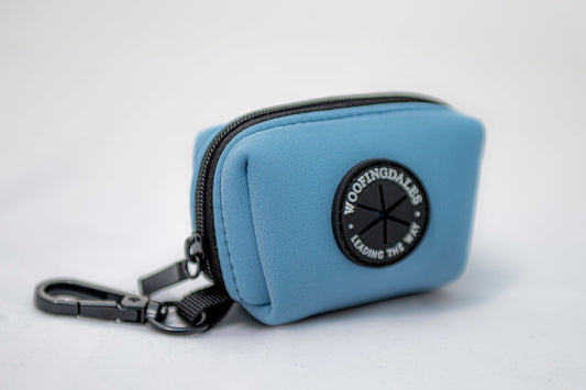 Peak Paws Poop Bag holder - Blue - Woofingdales.co.uk