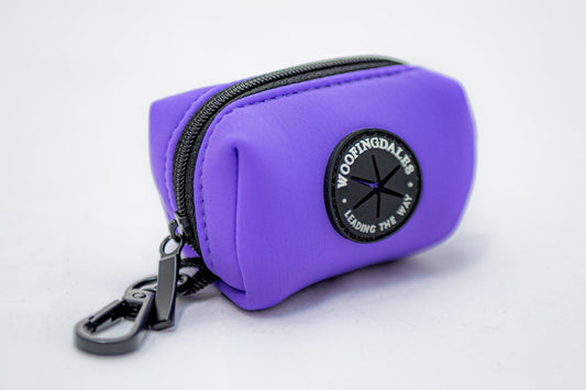 Peak Paws Poop Bag Holder - Violet - Woofingdales.co.uk