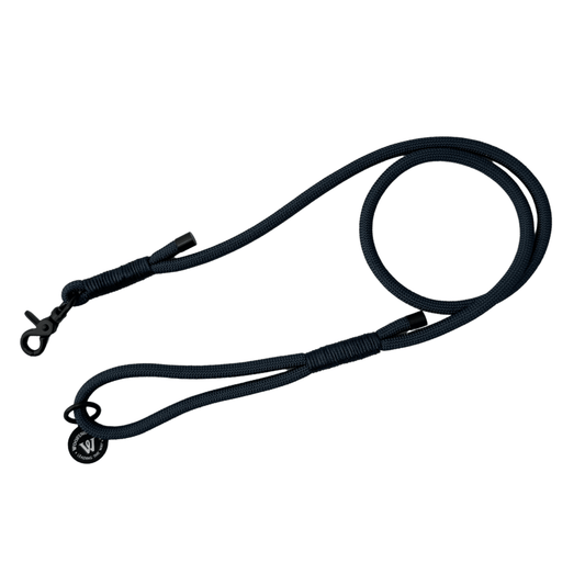 Peak Paws Rope Lead - French Navy - Woofingdales.co.uk