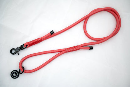 Peak Paws Rope Lead - Fuchsia Pink - Woofingdales.co.uk