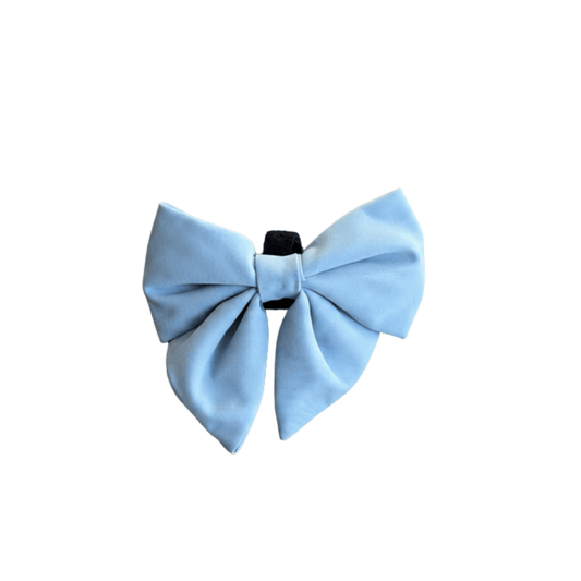 Peak Paws Sailor Bow - Sky Blue - Woofingdales.co.uk