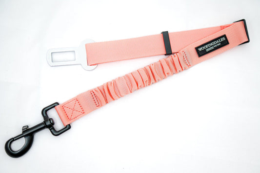 Peak Paws Seat Belt Attachment - Fuchsia Pink - Woofingdales.co.uk