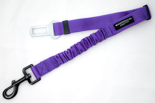 Peak Paws Seat Belt Attachment - Violet - Woofingdales.co.uk