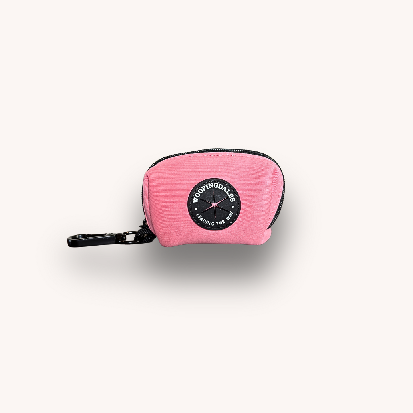 Peak Paws Poop Bag Holder - Fuchsia Pink