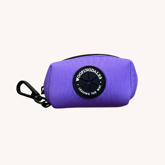 Peak Paws Poop Bag Holder - Violet