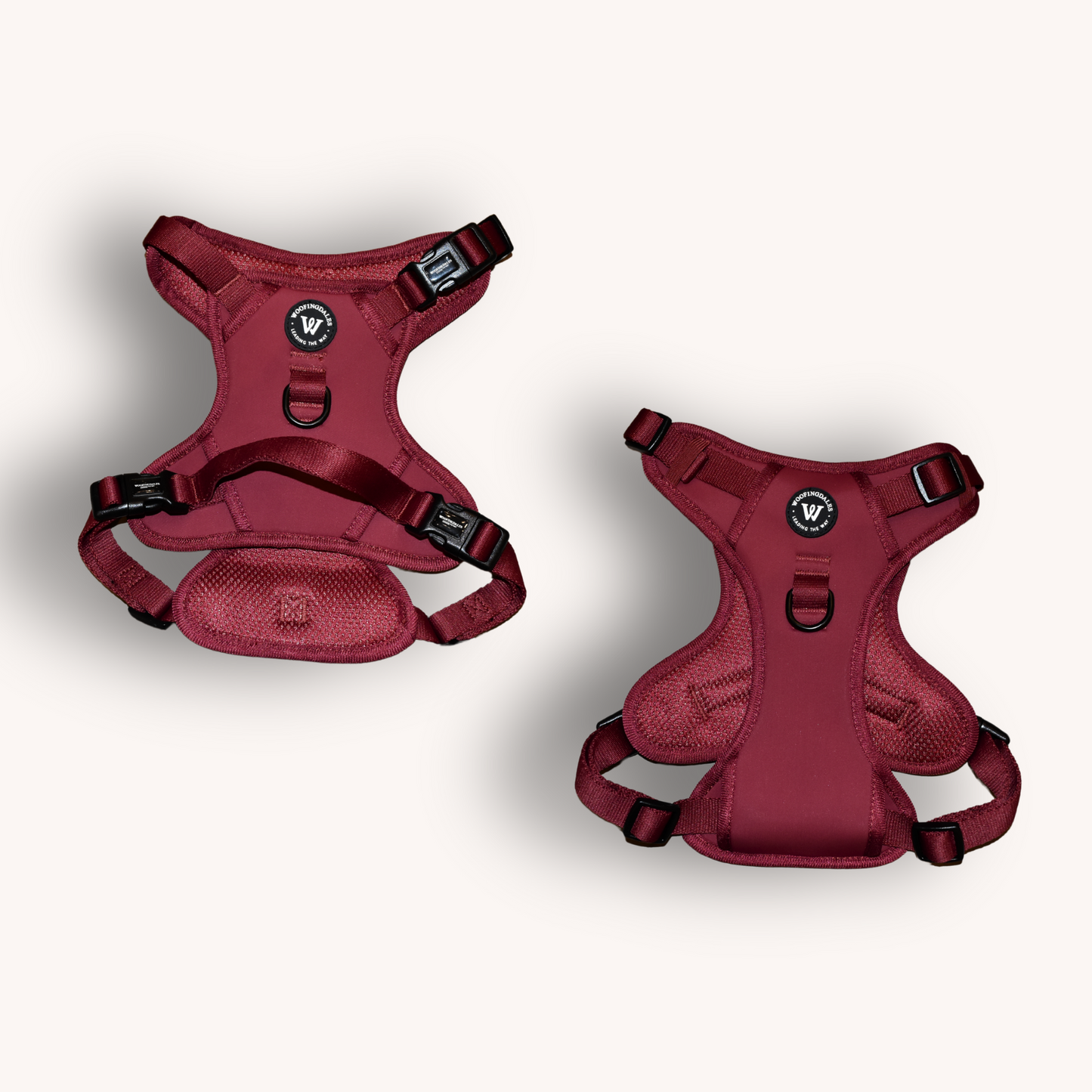 Peak Paws Harness - Burgundy