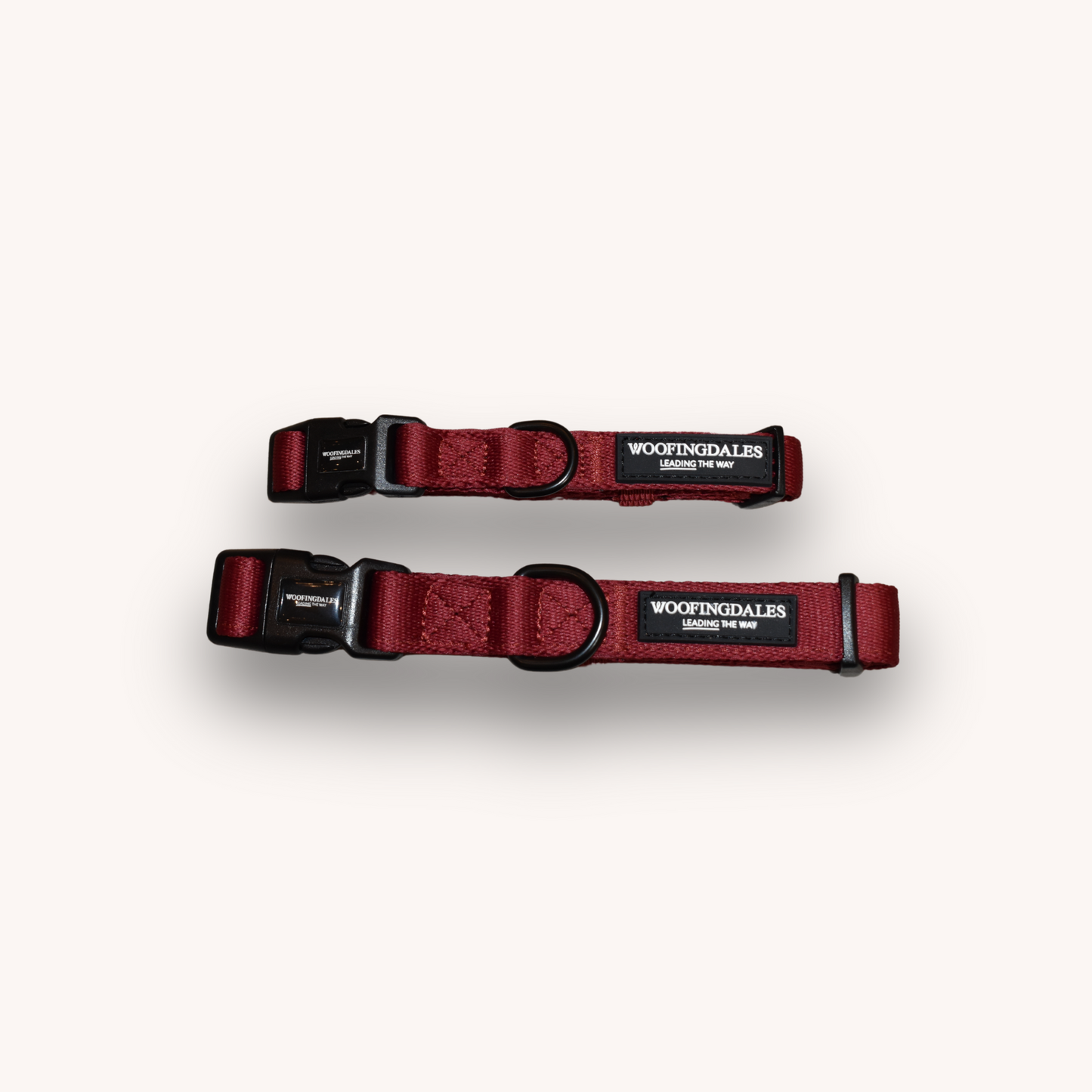 Peak Paws Collar - Burgundy