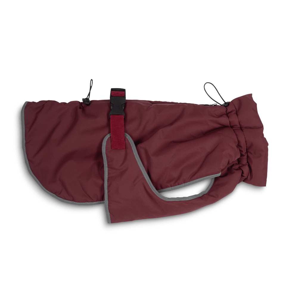 Waterproof Dog Coat - Mulberry - Woofingdales.co.uk
