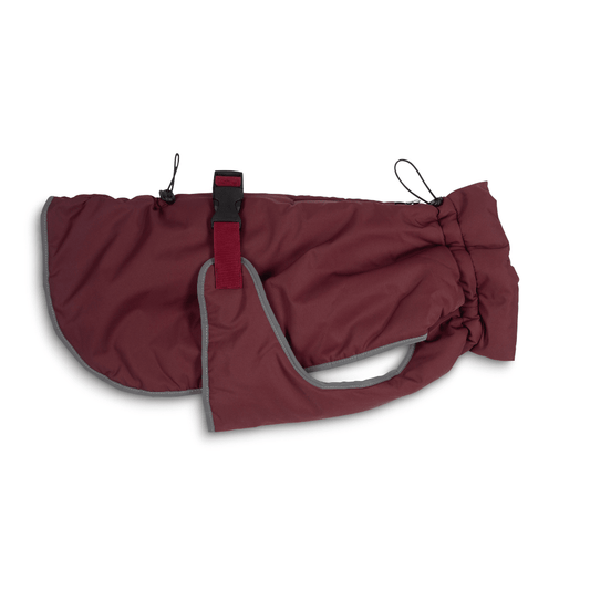 Waterproof Dog Coat - Mulberry - Woofingdales.co.uk