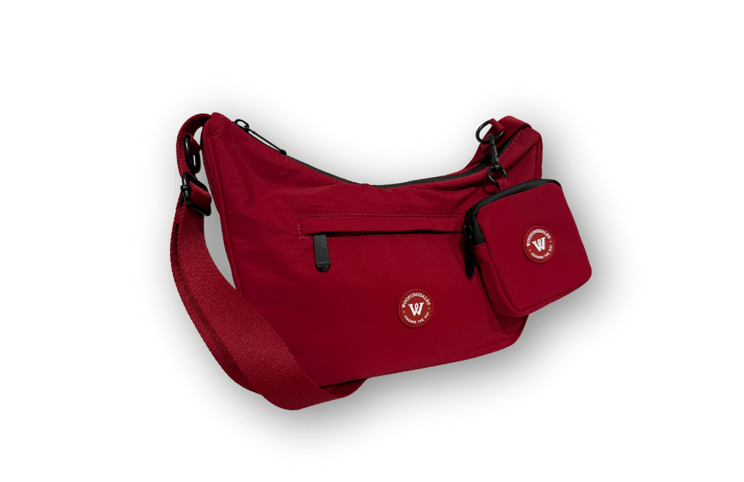 Waterproof Walking Bag - Burgundy - Woofingdales.co.uk