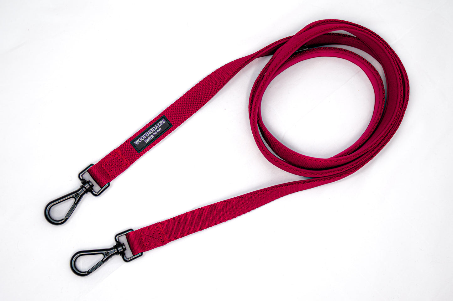 Peak Paws Multiway Lead - Burgundy