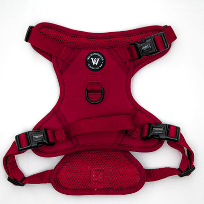Peak Paws Harness - Burgundy