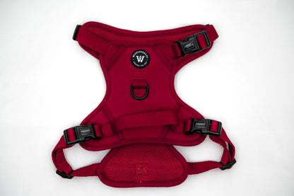 Peak Paws Harness - Burgundy